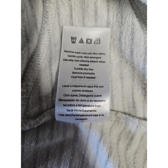 Danskin Striped Sweatshirt w/Thumb Loops - Picture 8 of 8